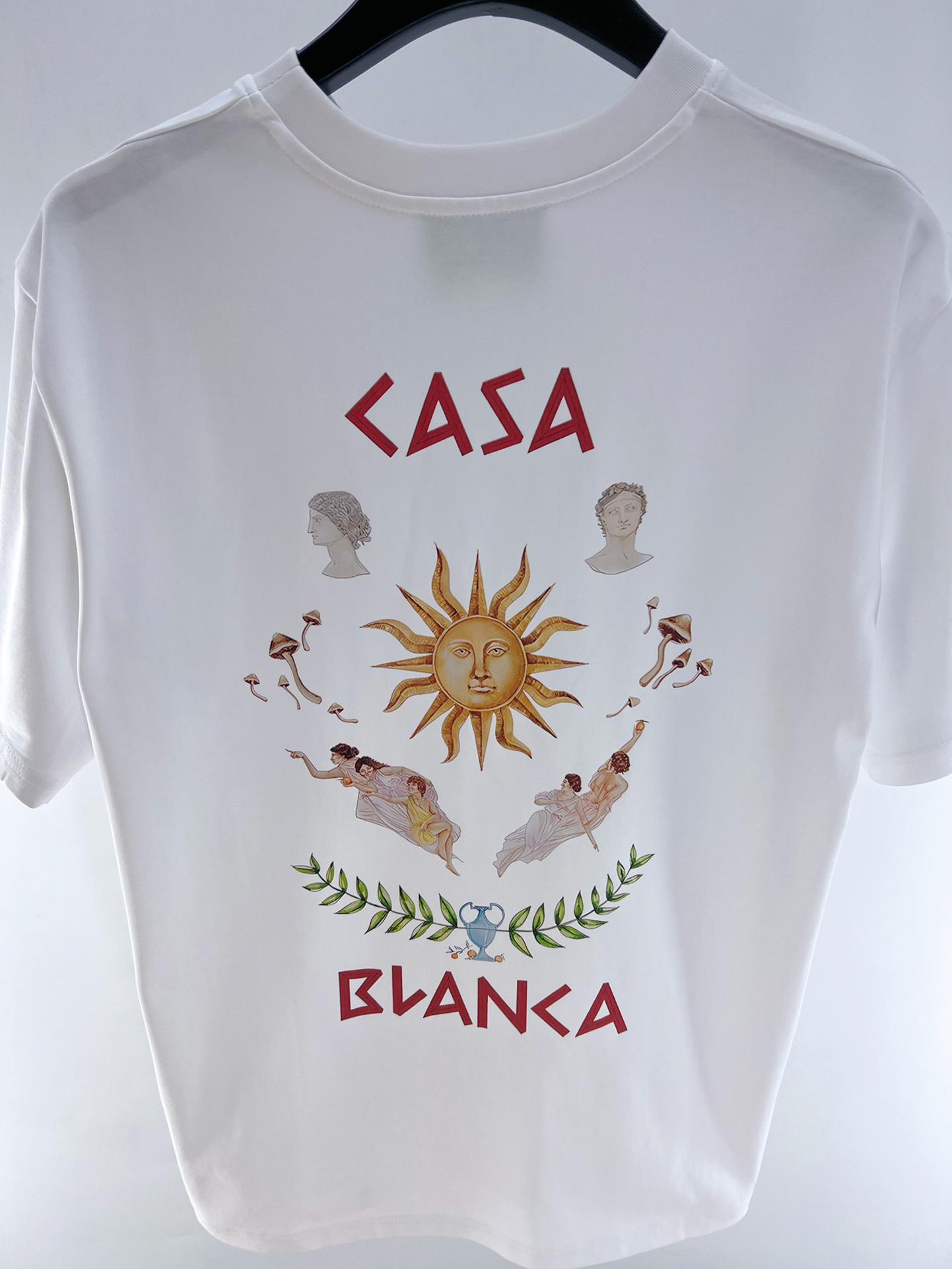 Футболка Casablanca Atributs And Logos Of Casablanca "White" фото № 4