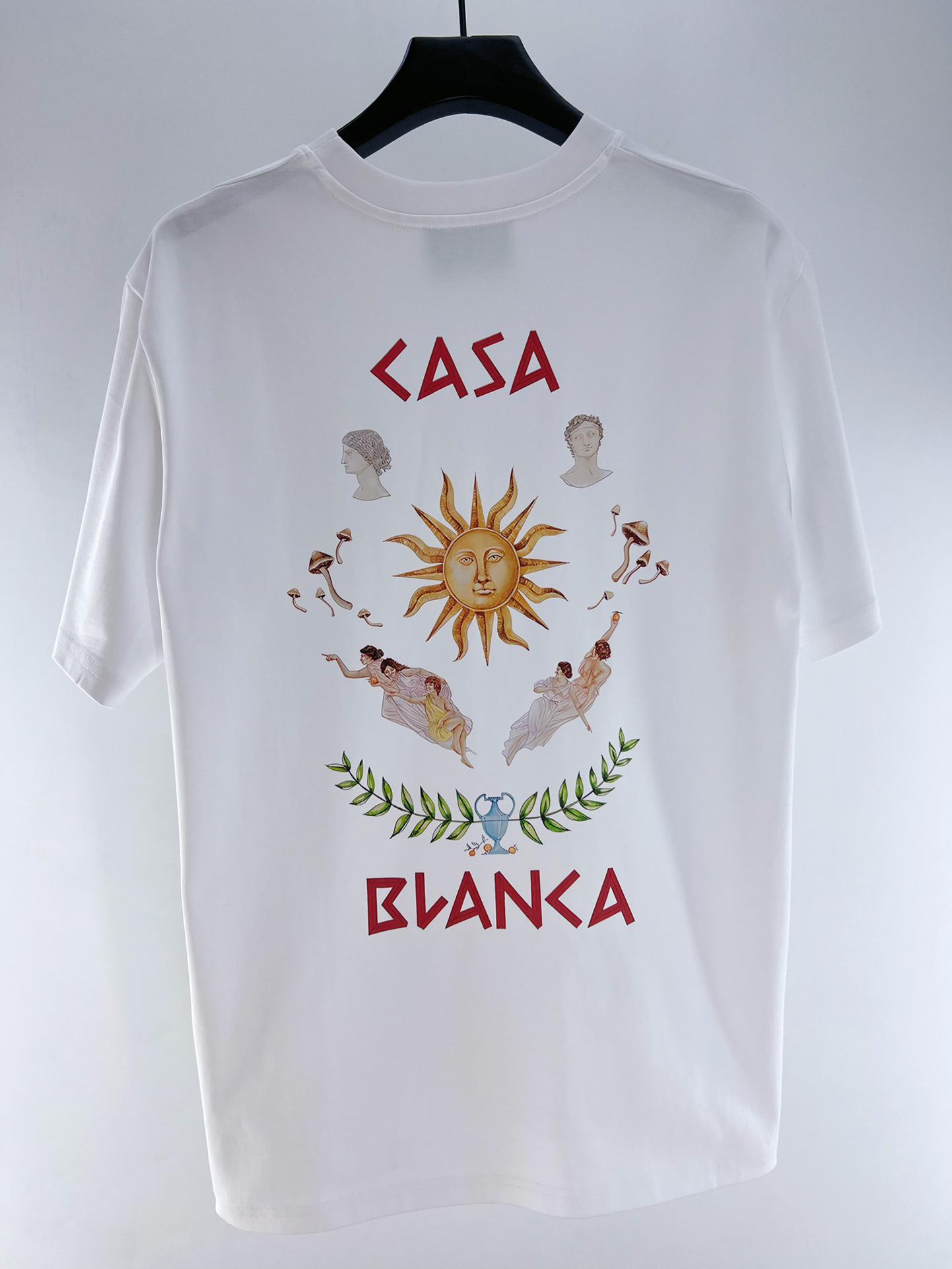 Футболка Casablanca Atributs And Logos Of Casablanca "White" фото № 5