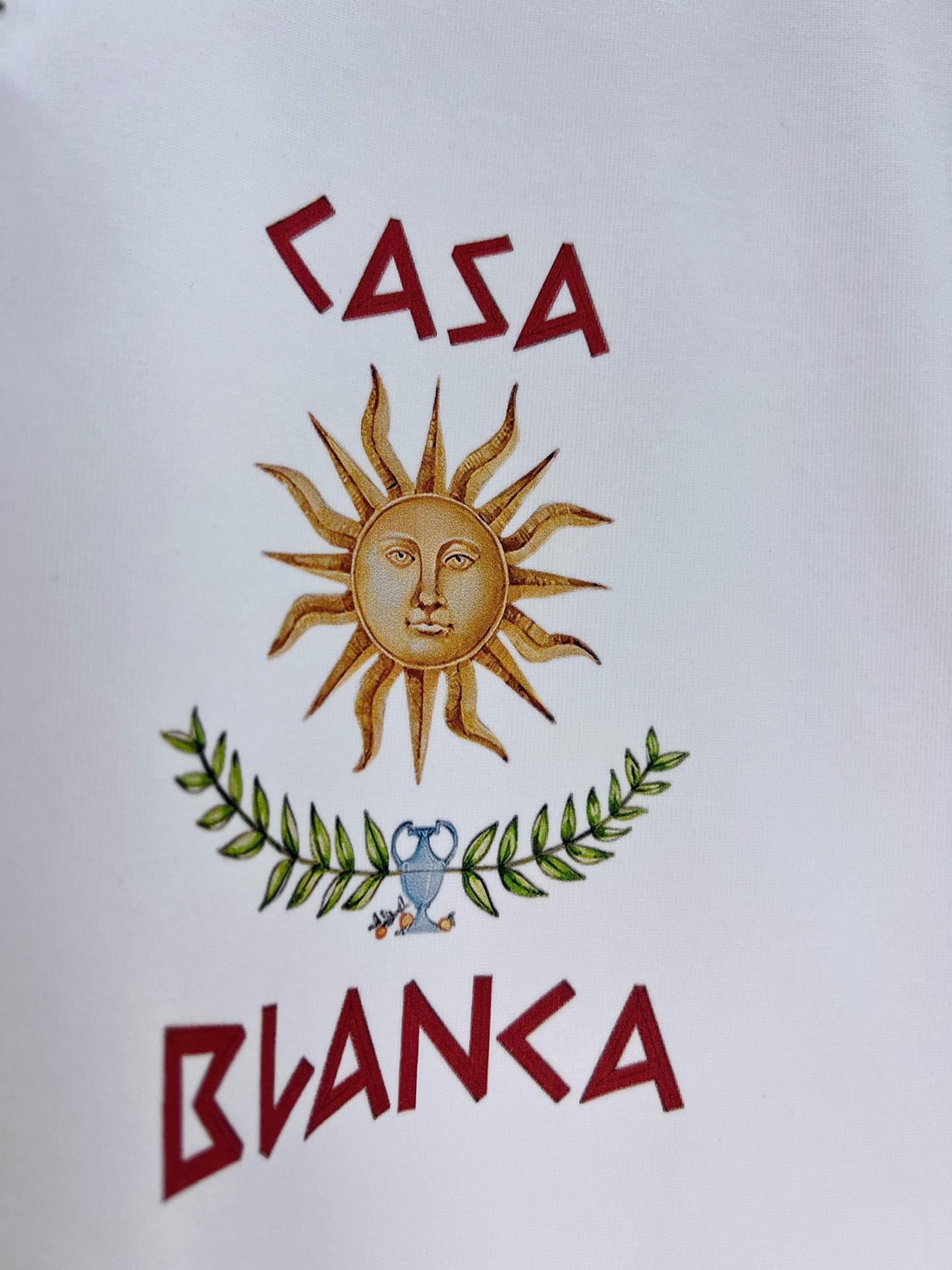 Футболка Casablanca Atributs And Logos Of Casablanca "White" фото № 6