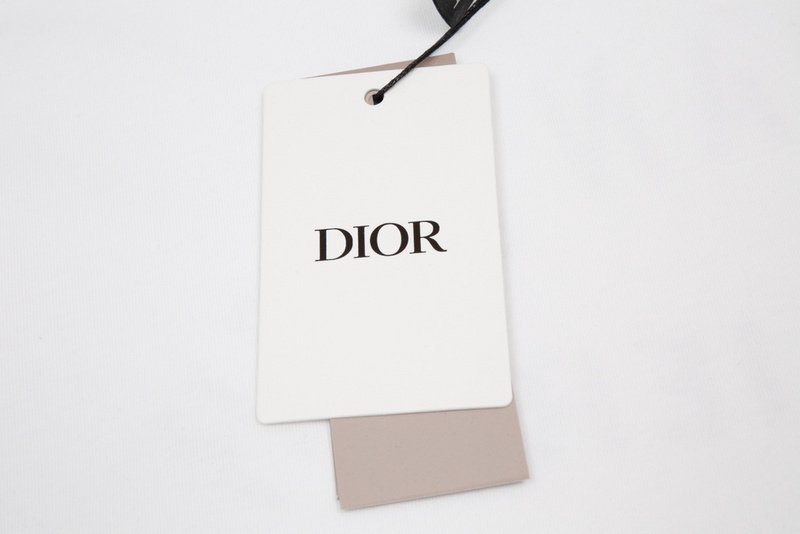 Футболка Christian Dior With The Name Of The Designer "White" фото № 7