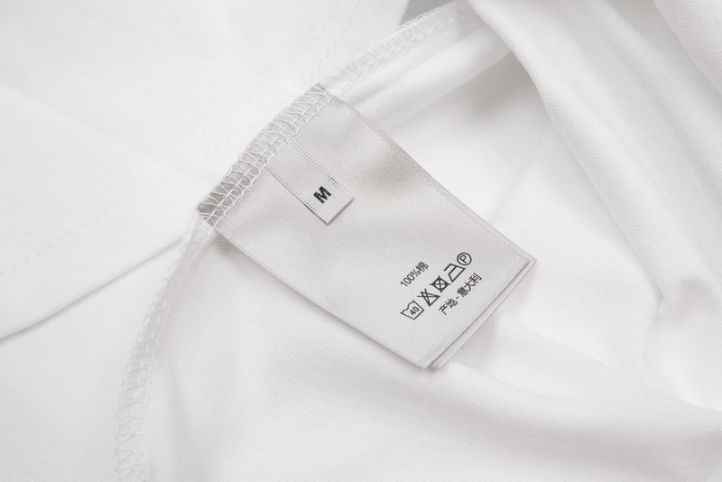 Футболка Christian Dior With The Name Of The Designer "White" фото № 6