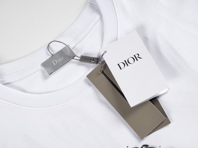 Футболка Christian Dior Graffity Logo «White» фото № 5