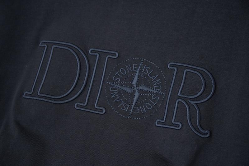 Футболка Christian Dior Stone Island "Black" фото № 3