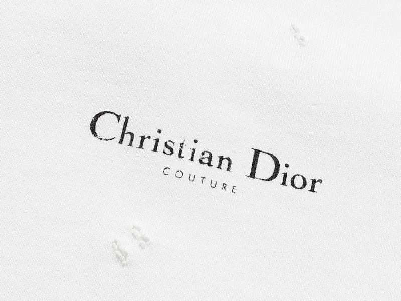 Футболка Christian Dior Couture Frontside Logo "White" фото № 4