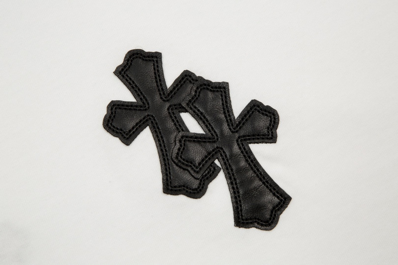 Футболка Chrome Hearts Shortened "White" фото № 2