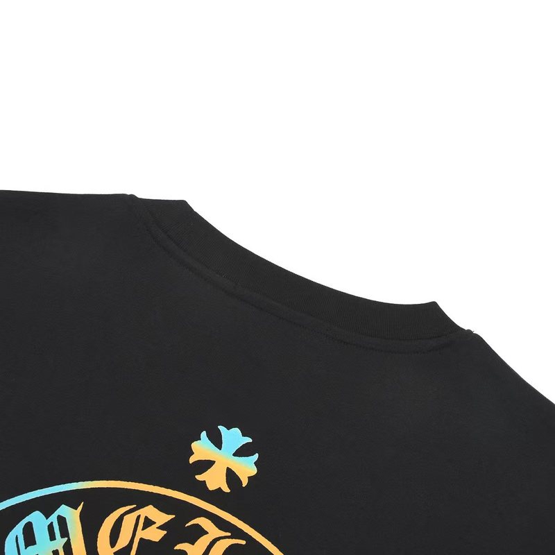 Футболка Chrome Hearts With Bright Logo "Black" фото № 4