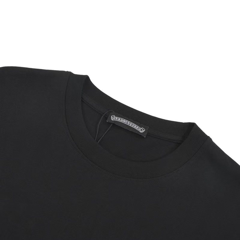 Футболка Chrome Hearts With Bright Logo "Black" фото № 6