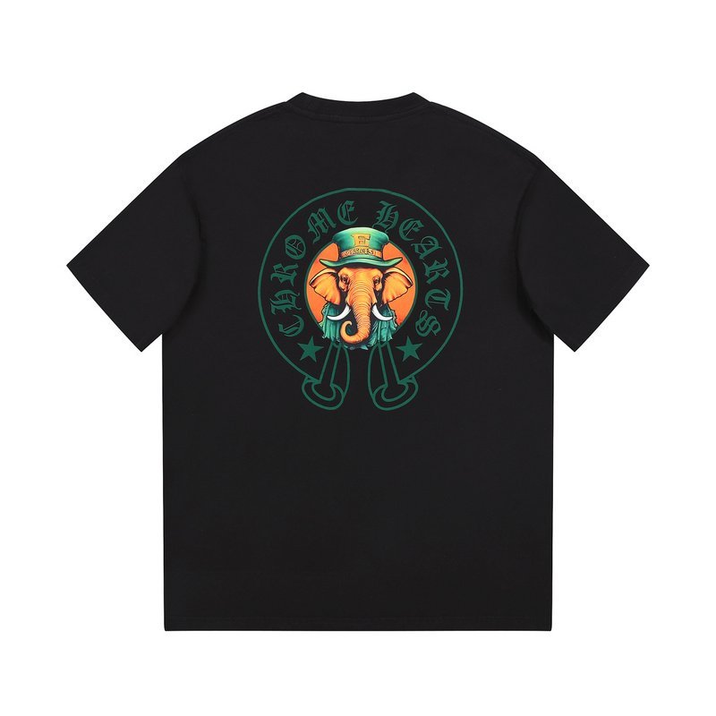 Футболка Chrome Hearts The Elephant In The Hat "Black" фото № 7