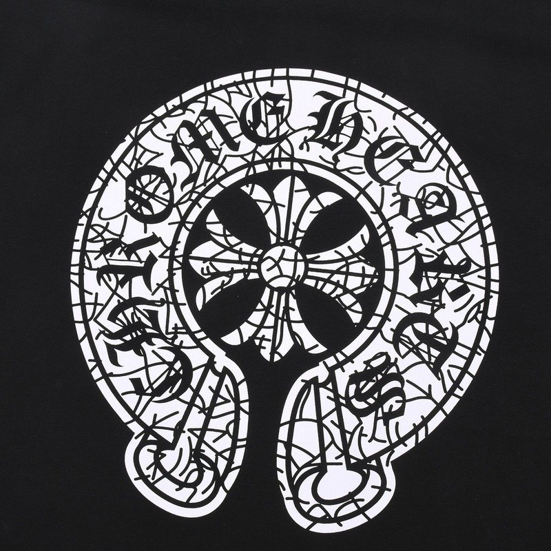 Футболка Chrome Hearts With Brand Emblem On The Back "Black" фото № 3