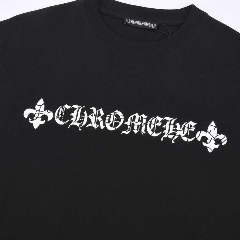 Футболка Chrome Hearts With Brand Emblem On The Back "Black" фото № 5