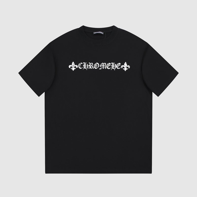 Футболка Chrome Hearts With Brand Emblem On The Back "Black" фото № 6