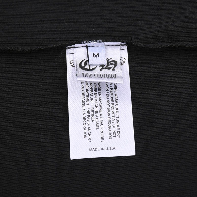 Футболка Chrome Hearts With Brand Emblem On The Back "Black" фото № 8