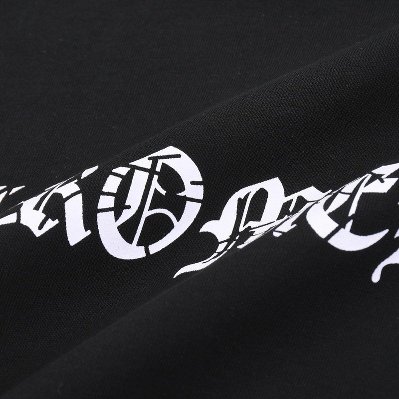 Футболка Chrome Hearts With Brand Emblem On The Back "Black" фото № 9
