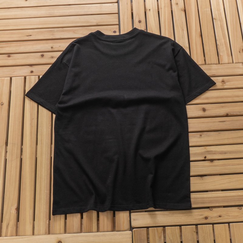 Футболка Corteiz Chisel Big Front Inscription "Black" фото № 2