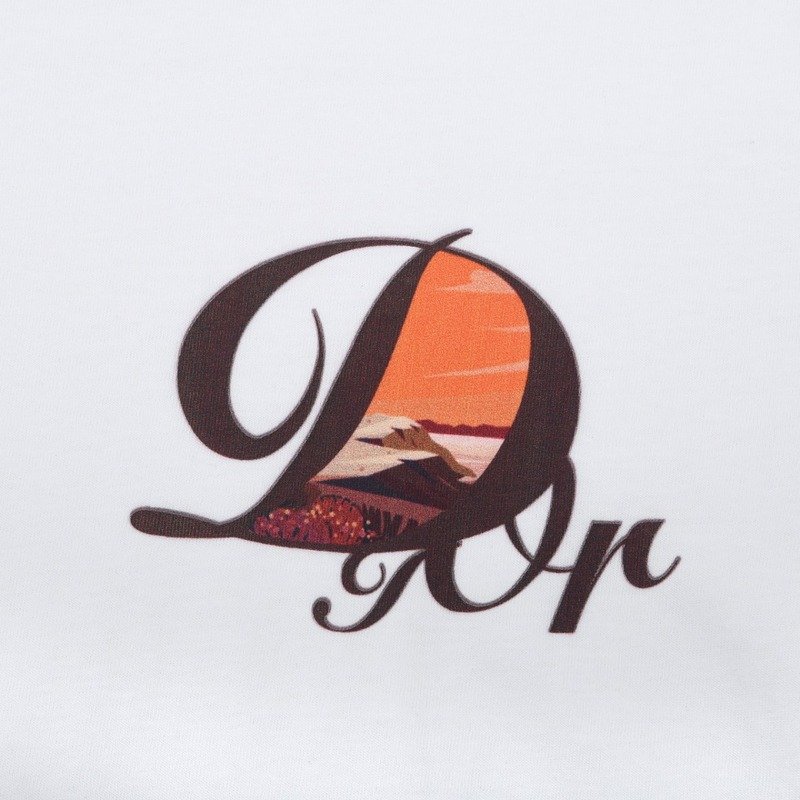 Футболка Dior Our Beautiful Nature "White" фото № 8