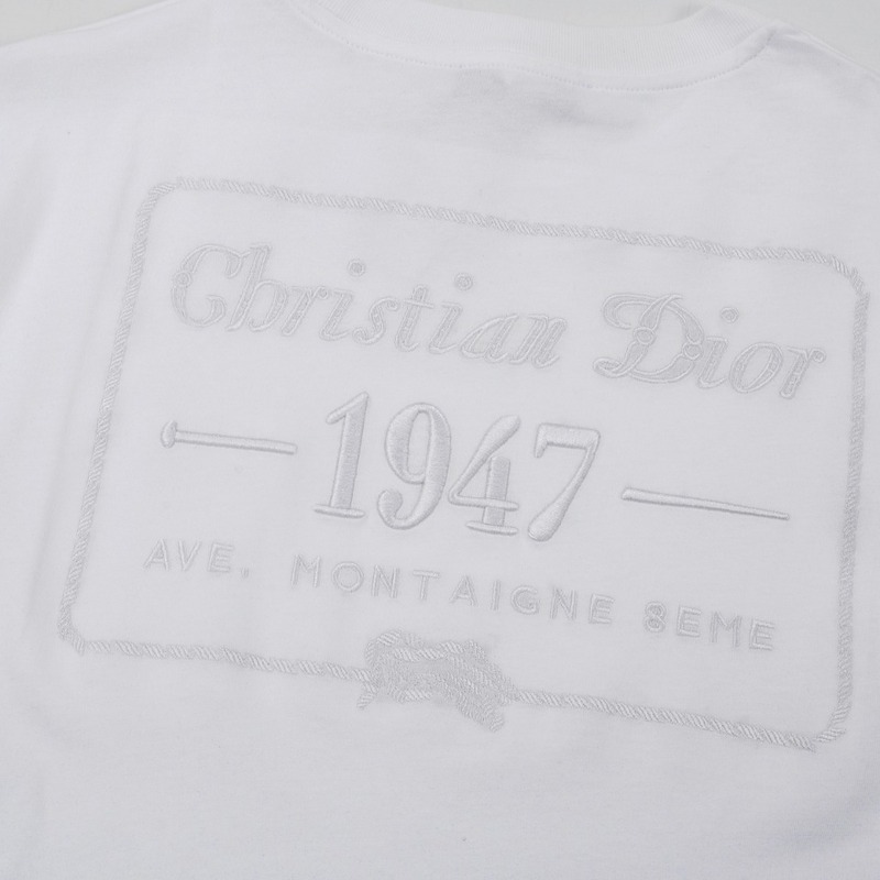 Футболка Dior Patch Pocket "White" фото № 8