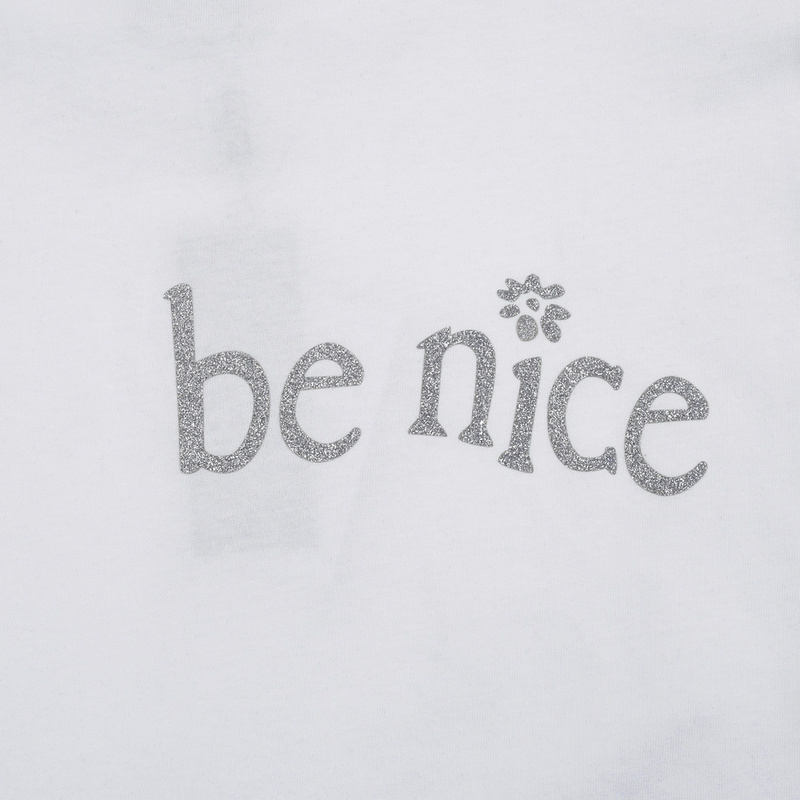 Футболка Dior Be Nice "White" фото № 6