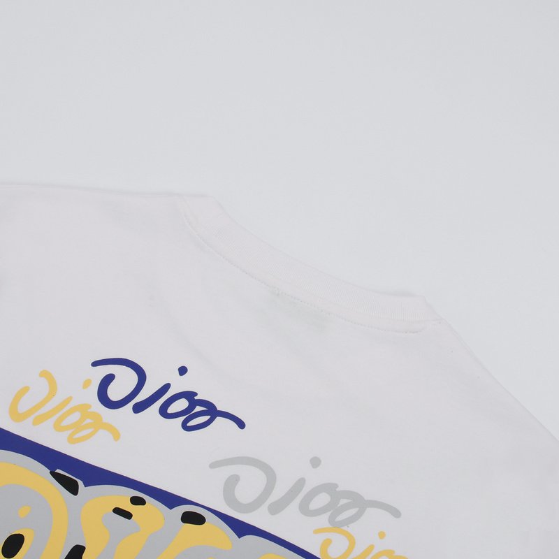 Футболка Dior Inscriptions "White" фото № 2