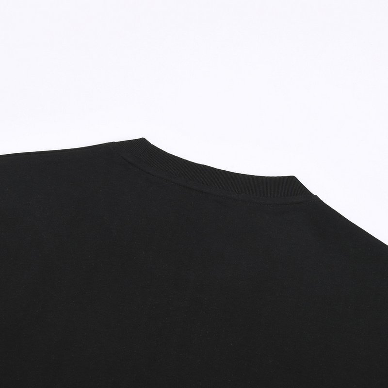 Футболка Dolce And Gabbana With An Embossed Logo "Black" фото № 4