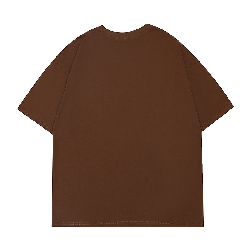 Футболка Drew House Words Instead Of Smile "Brown" фото № 2