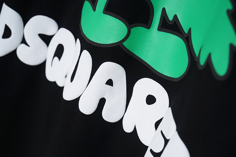 Футболка Dsquared2 Print Cartoon "Black" фото № 7