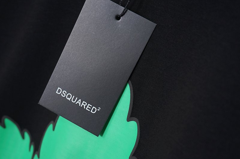 Футболка Dsquared2 Print Cartoon "Black" фото № 3