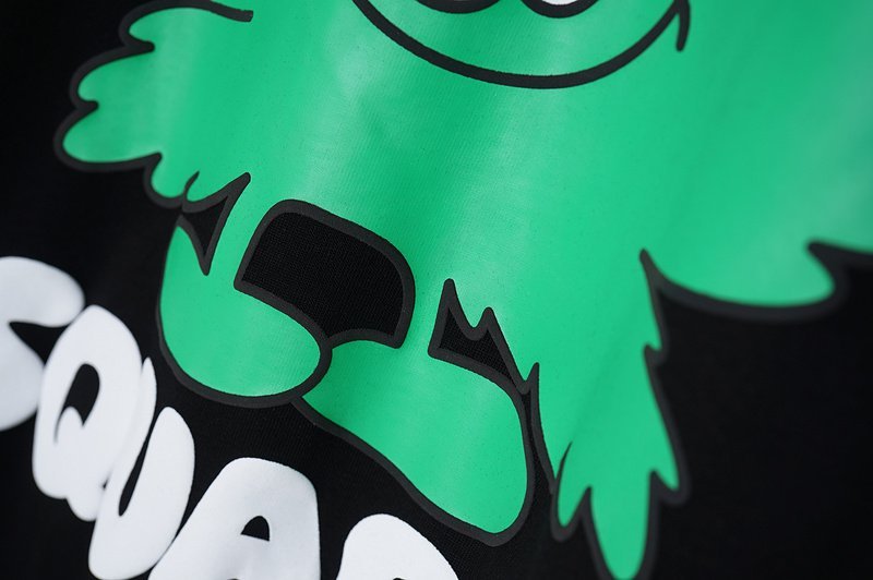 Футболка Dsquared2 Print Cartoon "Black" фото № 6