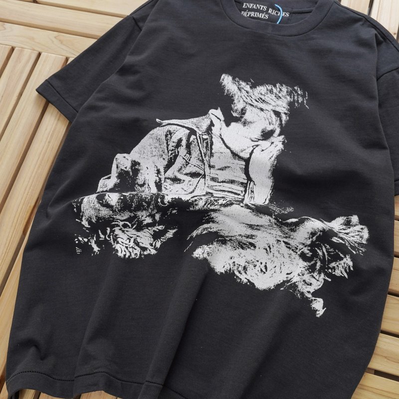 Футболка Enfants Hieroglyphs "Black/Gray" фото № 6