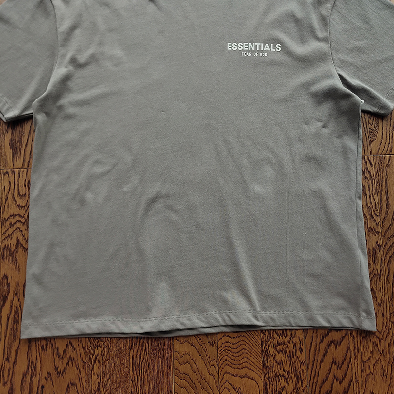 Футболка Fear Of God Cotton With Logo "Brown" фото № 4