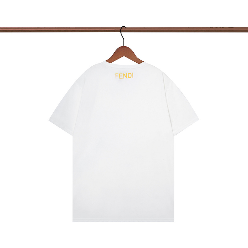 Футболка Fendi X Versace Half Logo "White" фото № 7