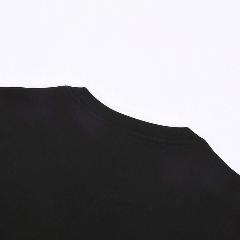 Футболка Fendi With The Inscription Of The Brand Logo "Black" фото № 8