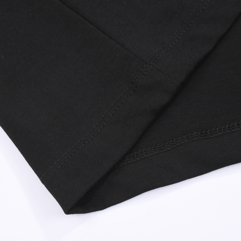 Футболка Fendi With The Inscription Of The Brand Logo "Black" фото № 6