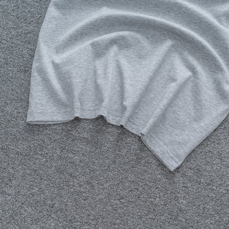 Футболка Fendi With Yellow Text Logo "Gray/White" фото № 6