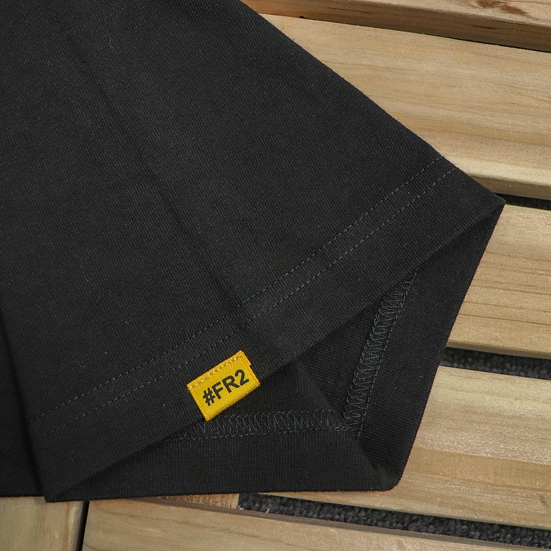 Футболка FR2 Big QR-Code Back "Black" фото № 5