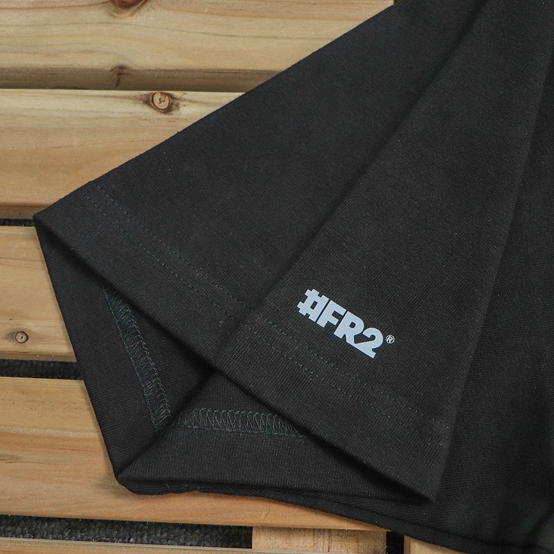 Футболка FR2 Big QR-Code Back "Black" фото № 4