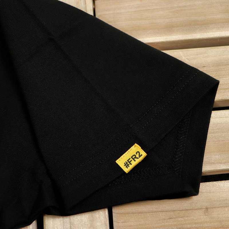 Футболка FR2 Pair Of Rabbits Above Inscription "Black" фото № 3