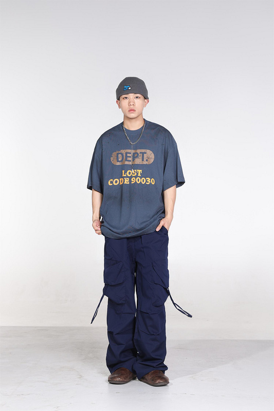Футболка Gallery Dept Lost Code "Blue" фото № 6