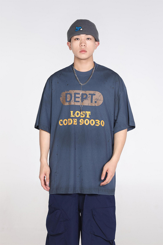 Футболка Gallery Dept Lost Code "Blue" фото № 3