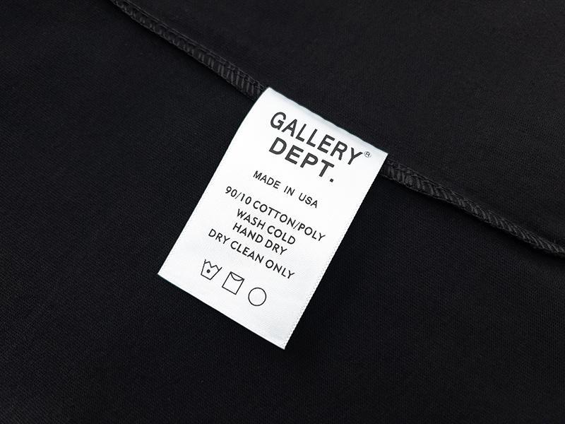 Футболка Gallery Dept. Paint Splatter "Black" фото № 7