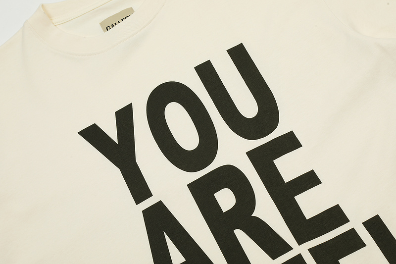 Футболка Gallery Dept You Are Late "Beige" фото № 6