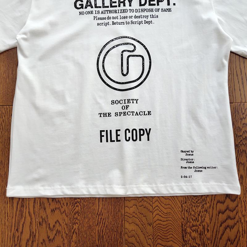 Футболка Gallery Dept File Copy "White" фото № 7