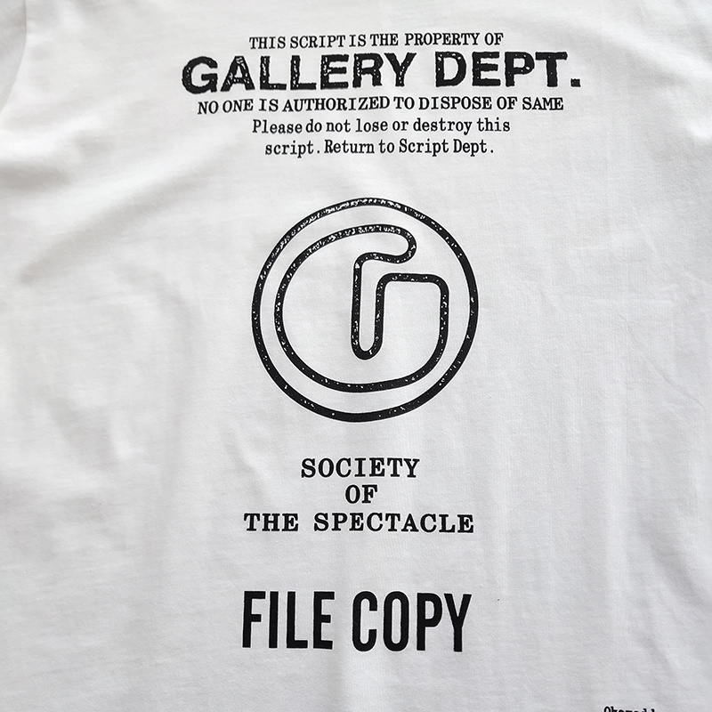 Футболка Gallery Dept File Copy "White" фото № 4