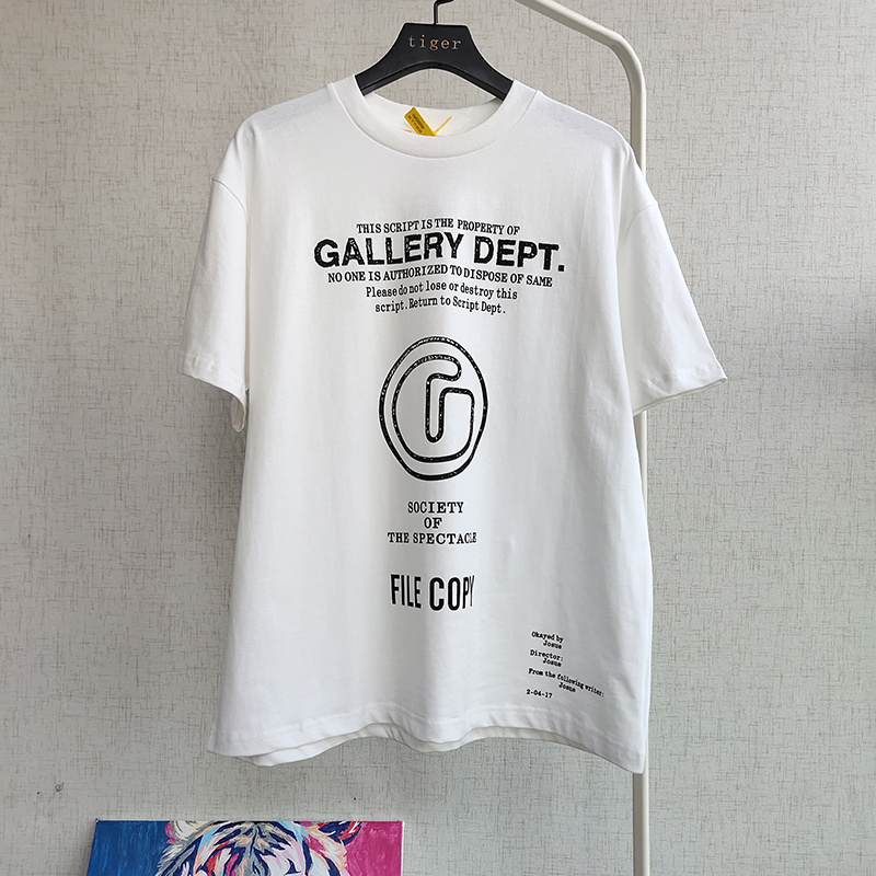 Футболка Gallery Dept File Copy "White" фото № 5