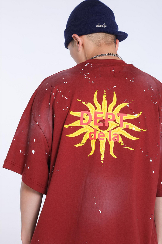 Футболка Gallery Dept Sun Eye "Red" фото № 3