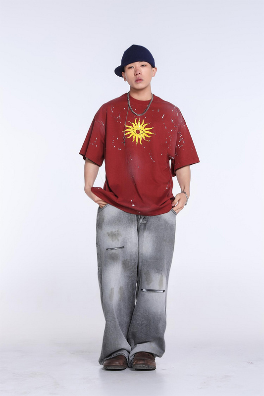 Футболка Gallery Dept Sun Eye "Red" фото № 6