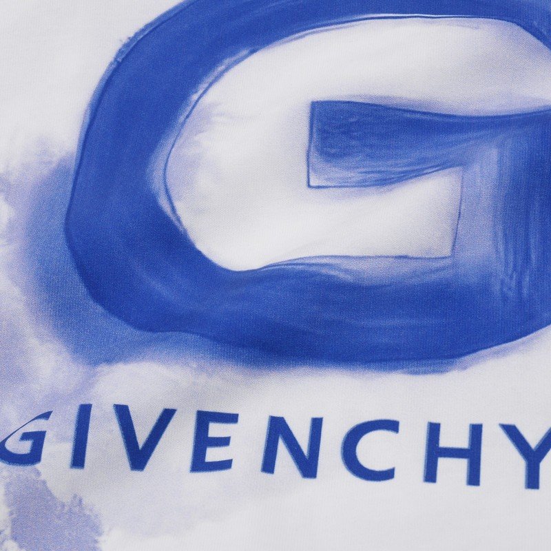 Футболка Givenchy Letter-Print "White" фото № 6