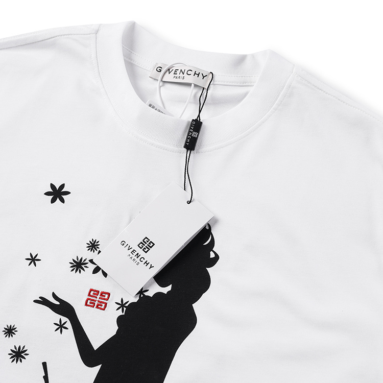 Футболка Givenchy X Disney Cold Heart "White" фото № 3