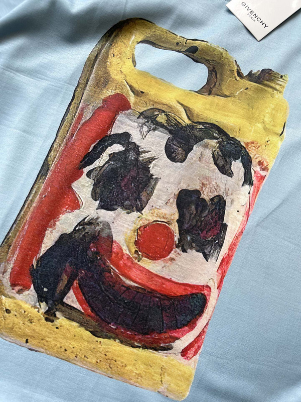 Футболка Givenchy Image of a Canister "Blue" фото № 6