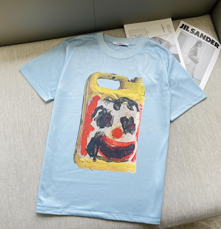 Футболка Givenchy Image of a Canister "Blue" фото № 8