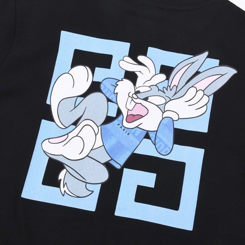 Футболка Givenchy Stupid Rabbit "Black" фото № 3